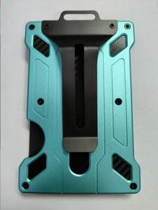 Newest Model Custom Logo Carbon Fiber Aluminum Slim Business Credit Card Holder RFID Money Clips <strong>Wallet</strong> <strong>for</strong> <strong>Man</strong> With ID Slot - Product Image 3