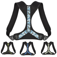 Offre Spéciale de correcteur de posture élastique réglable ceinture de correcteur de posture de soutien dorsal