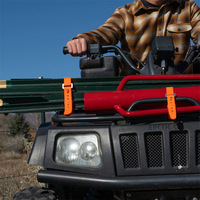 Sangle utilitaire réglable en TPU avec logo personnalisé, réutilisable, pour bagages de moto, fixations de ski et équipement de plein air – Vente en gros
