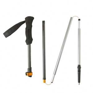 Outdoor <strong>Sticks</strong> Telescopic Climbing Equipment Aluminum <strong>Hiking</strong> <strong>Antishock</strong> For Old Walking <strong>Stick</strong> - Product Image 2