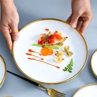 Services de Vaisselle en Porcelaine de Luxe pour Restaurant, Vaisselle en Céramique pour Traiteur