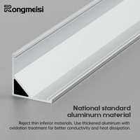 Nuevo Perfil de Aluminio para Tiras LED, Perfil LED para Techo, Resistente al Agua, para Empotrar en Yeso