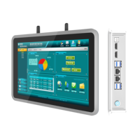 LICON 8 pouces PC industriel mural tout-en-un Android fenêtre Linux OS tablette intégrée 10 points PCAP écran tactile disponible