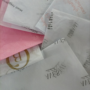 Fashionable custom printed tissue wrapping paper for trending products packaging clothes wrapping tissue paper
