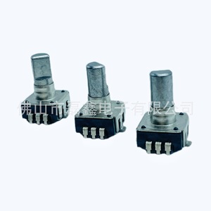 Ec12 Infinite <b>Rotary</b> Encoder With Push Switch Terminal Pins Round End Built In Switch For Industrial Use - Product Image 3