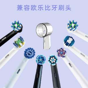 Couvercle de tête de brosse à dents électrique Oral B, capuchon anti-poussière universel, couvercle iO transparent bleu rose vert jaune violet ABS - Product Image 2