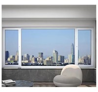 Ventanas y Puertas Corredizas de Aluminio para Villa con Pantalla de Persiana Horizontal de Doble Vidrio Resistente a Huracanes