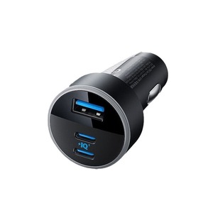 Anker 67W Three Port Fast Charging Car Charger 2C1A For Android And Apple Devices A2736 - Product Image 1