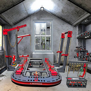 워크샵 망간 자동 프레임 기계 바디 수리 자동차 프레임 풀러 4 개의 풀링 타워와 함께 - Product Image 6