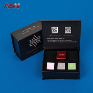 <span class=keywords><strong>Craie</strong></span> de billard R-QK ASN Premium, lot de 3 avec étui métallique magnétique, choisissez n'importe quelles 3 couleurs, antidérapante, sans poussière, ensemble d'accessoires de billard - Product Image 3