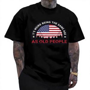 Camiseta Unisex Divertida 100% Algodón, Top de Moda para Papá, 250 Gsm, Largo, Ropa Esencial, Regalo Perfecto, Hecha en EE. UU. - Product Image 1