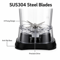 Lohas Commerciële Elektrische Blender, Industriële Blender, Keukenapparaat, Smoothieprocessor, Voedselverwerker