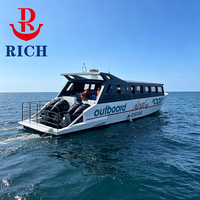À vendre : Bateau ferry pour passagers en aluminium soudé de 15 m