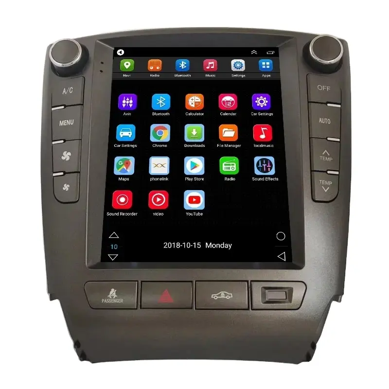 Manufaktur direkter Touchscreen 4 64g DVD-Autoradio Android 9,7-Zoll-Auto-DVD-Player GPS-Navigation für Lexus Is250