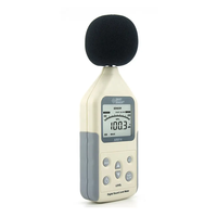 Sondeur de niveau sonore intelligent AR814 avec logiciel et câble USB, mesureur de décibels 30~130dB