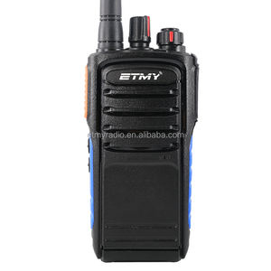 Radio portable analogique VHF UHF ET-980 longue portée, talkie-walkie analogique amateur, radio bidirectionnelle avec écran LED - Product Image 1