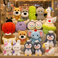 Schattige dieren knuffels assortiment voor arcade klauwautomaat beer konijn kat karakter pluche prijs cadeau collectie aanbod