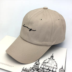 Wholesale Custom logo Dad <b>Hat</b> Embroidered 6 Panel Baseball Cap - Product Image 6