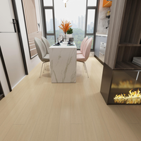 Suelo SPC Moderno con Textura de Madera, Resistente al Agua, Sistema de Click, Fácil Instalación, Losetas de Vinilo SPC para Interiores