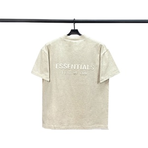 Camiseta de hombre de algodón estampada de doble hilo, estilo urbano, transpirable, que absorbe la humedad, de corte holgado y manga corta, esencial para el verano. - Product Image 5