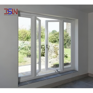 Fenêtre à battant Deslano en PVC, profil 6 chambres, double vitrage trempé, certifiée Energy Star, multifonction, avec ouverture nocturne - Product Image 1