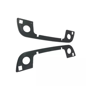 Joints de poignée de porte en caoutchouc pour voiture, ensemble de 4 pièces, matériau EPDM, portes avant et arrière - Product Image 5