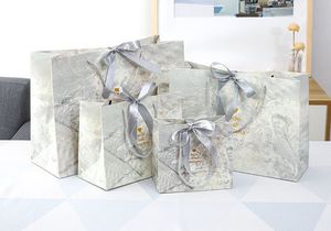 Flip Creative Small Fresh Coated <b>Paper</b> Hot Stamped Laminated Digital Printed Gift <b>Wrapping</b> Bag - Product Image 2