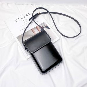 Bolso Bandolera Retro Coreano-Japonés, Unisex, para Teléfono, Mini Bolso Tipo Cubo, Estilo Minimalista Urbano - Product Image 6