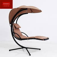 Hamac balançoire de loisirs en métal avec toit, mobilier d'extérieur, nouvel arrivage