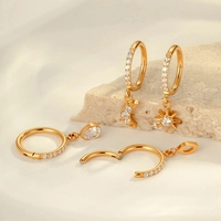 ASTM F136 G23 Titane Clicker Nez Anneaux Daith Boucles D'oreilles 16G Articulé Segment Oreille Tragus Cartilage Helix Piercing Bijoux