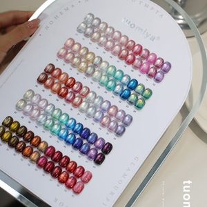 Toumiya - Nuevo Set de 60 Colores de Esmalte de <span class=keywords><strong>Uñas</strong></span> Ojo de Gato UV con Tablero de Exhibición para Salón de <span class=keywords><strong>Uñas</strong></span>, Venta al por Mayor de Fábrica Personalizada - Product Image 4