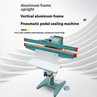 Machine de scellage à froid PSF-6502 pour emballages boisés de boissons, cadre en aluminium, commande par pédale, scellage écologique pour contenants alimentaires