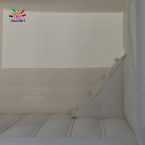 Trẻ em màu trắng khu vực chơi mềm với ngôi nhà bị trả lại bơm hơi với <span class=keywords><strong>Slide</strong></span> bên trong - Product Image 6