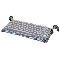 Clavier mécanique sans fil GravaStar Mercury K1 Pro 75_ 79 touches rétroéclairées RVB avec interrupteur linéaire