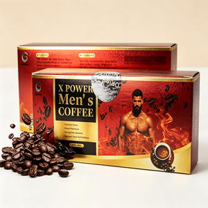 Café Negro Instantáneo con Extracto de Maca Orgánica para Hombres, Suplemento Herbal Saludable con Epimedium, Ginseng, Maca-Man <span class=keywords><strong>X</strong></span> Power Coffee - Product Image 6