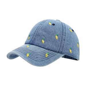 Gorra de Béisbol de Mezclilla de 6 Paneles Ajustable Estilo Urbano Unisex con Diseño de Mango Bordado para Parejas, Deportes al Aire Libre y Ocio - Product Image 5