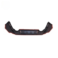 Pare-chocs arrière robuste de style tout-terrain pour automobile, en ABS noir, installation facile, kit de montage 100 % compatible