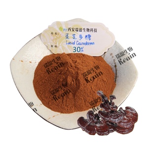 Tinh khiết tự nhiên <span class=keywords><strong>Ganoderma</strong></span> <span class=keywords><strong>lucidum</strong></span> chiết xuất 30% Polysaccharide Reishi Nấm chiết xuất bột - Product Image 1
