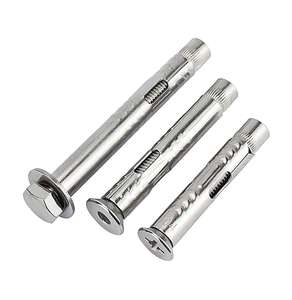 304 स्टेनलेस स्टील उज्ज्वल बिना लेपित आंतरिक हेक्स बोल्ट विस्तार एंकर निर्मित-इन तनाव हटाने योग्य एम 6 एम 8 - Product Image 4