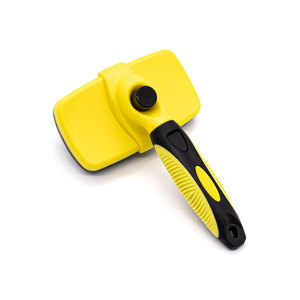 Brosse pour chien imperméable et confortable, pour petits et grands chiens, outils de toilettage pour animaux de compagnie, convient à diverses poilsures - Product Image 4