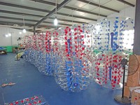 Ballon gonflable à tamponner très vendu, ballon zorb en PVC, activités de plein air pour adultes ou enfants