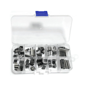 OKYN0308-27 85pcs DIP IC Chip <b>Kit</b> with NE555, LM324 & More - Versatile Electronics Components for <b>DIY</b> Projects - Product Image 1
