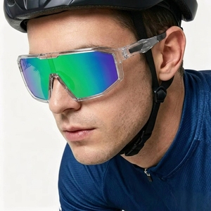 2026 Factory Wholesale Customizable Large Motorcycle/Bicycle Goggles UV Protection Polarized Lens Waterproof Full Rim PC <b>Frame</b> - Product Image 2