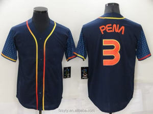 Camisetas de equipo de béisbol y softbol <span class=keywords><strong>Astros</strong></span> de secado rápido transpirable de talla grande numerado #30 #27 #3 #44 - Product Image 4