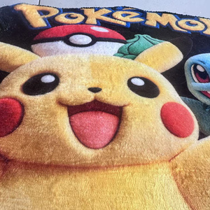 Alfombra Personalizada con Diseño de Pokémon Pikachu, Alfombra de Anime Suave con Base Antideslizante de Esponja, Alfombra 3D de Dibujos Animados - Product Image 5