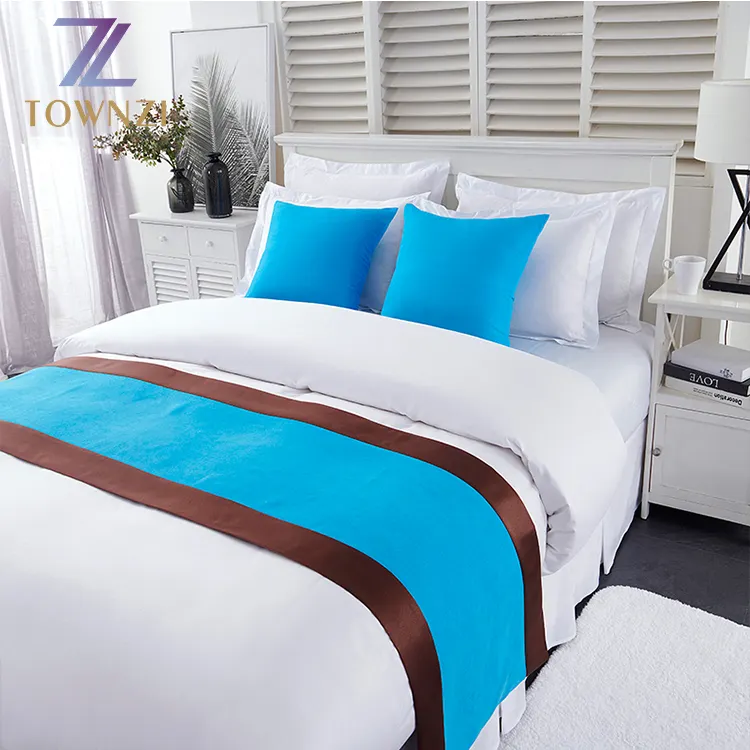 Townziกวางโจวอุปกรณ์ที่ยอดเยี่ยมผ้าโมเดิร์นผ้าฝ้าย100% สบายQueenขนาดผ้าปูที่นอนโรงแรม