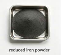 Poudre de fer 100,25 % de pureté, faible teneur en impuretés, pour la métallurgie des poudres et les composants mécaniques
