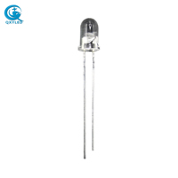 Diode LED DIP à traversée de trou ODM haute fiabilité avec lentille ronde durable et longue durée de vie pour usage industriel (indicateur)