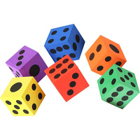 Grand dé à six faces en EVA pour intérieur et extérieur, jouet en mousse pour l'enseignement en maternelle, jeu interactif familial, fournisseur en gros