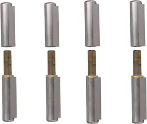 Pirinç çalı 18x135mm ağır kapı kapağı 4PK üzerinde Bullet menteşe kaynak kaldırın